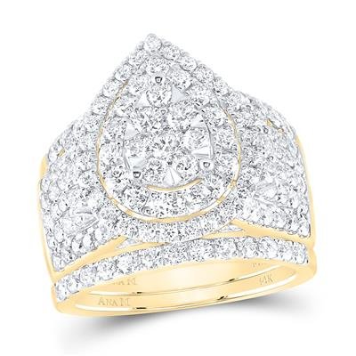 2 3/4 CTTW Diamond Fashion Bridal Set