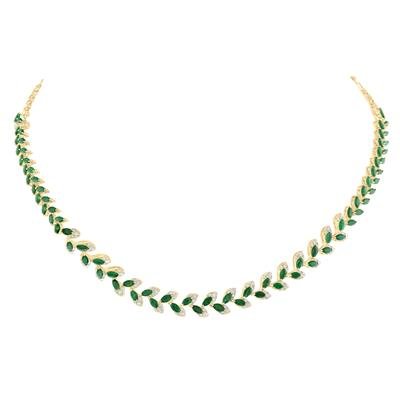 Color Diamond Necklace