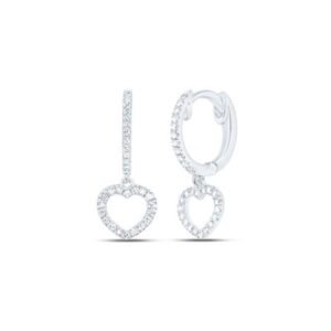 1/6CTW-NAT DIA CN FASHION DANGLING EARRING