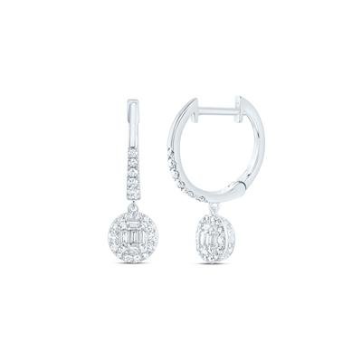 1/6CTW-NAT DIA CN FASHION DANGLING EARRING
